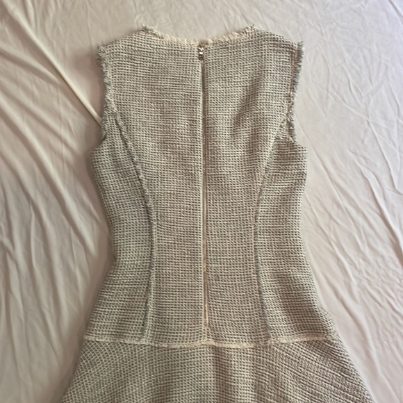 Rebecca Taylor Grey and White Tweed Dress - Picture 14 of 14